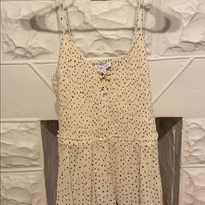 Patrons of peace polka dot tank top